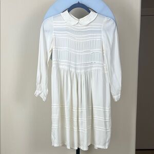 Vintage 1950’s School Girl Style White Dress